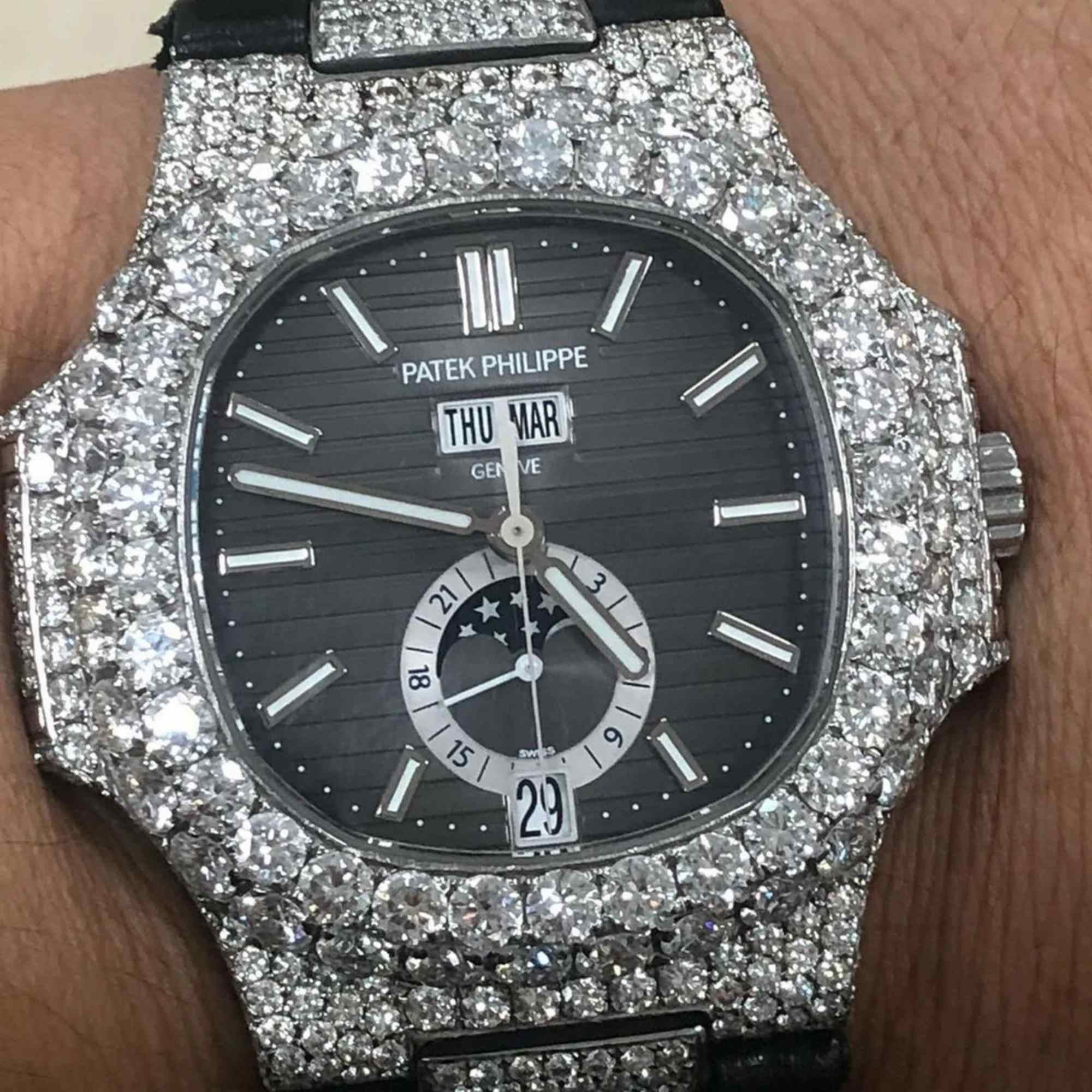 Patek philippe fully iced out top